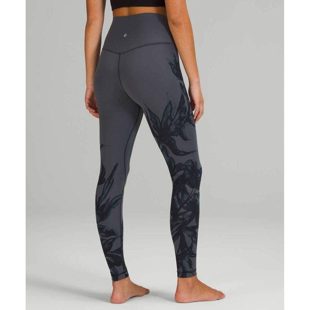Lululemon NWT Align High-Rise Pant 28" Legging in Botanical Bloom Anchor Multi 2
